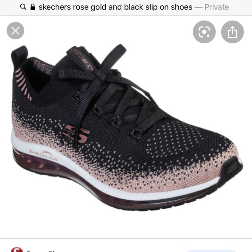 Skechers memory foam slip on sneakers